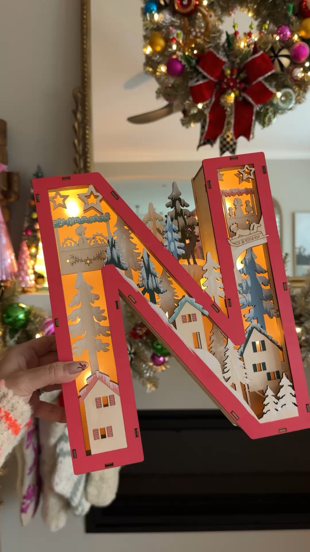 The details in these letters are everything, so beautiful and unique! 🎄🎀✨ use code AURELIE30

#LTKWatchNow #LTKHoliday #LTKSeasonal