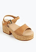SuperCush Chop Out Wedge Sandal | Maurices