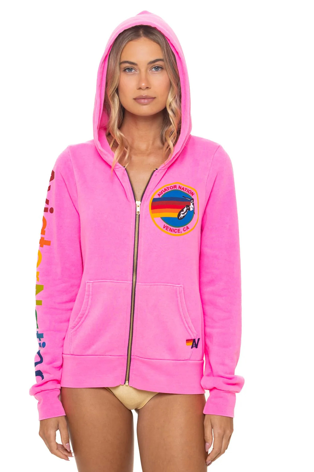 Aviator Nation Hoodie – Neon Pink | Aviator Nation | Aviator Nation