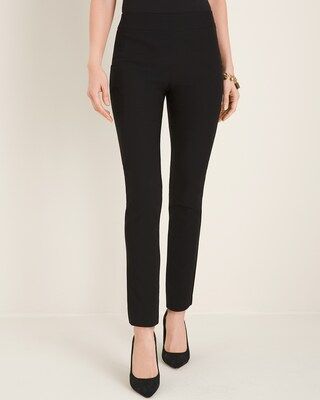 Brigitte Back-Slit Slim Ankle Pants | Chico's