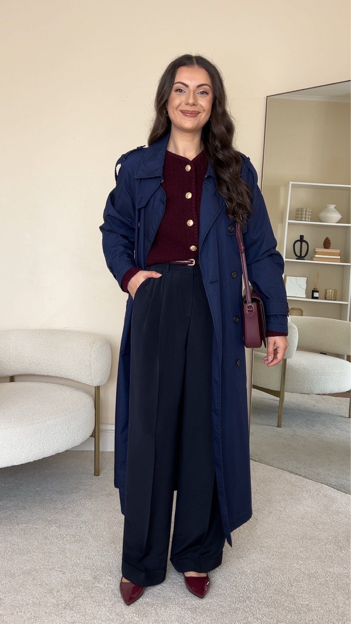 Chic autumn outfit. Cardigan is H&M, wearing size S. Trench coat is old from Ralph Lauren, wearing size UK8. Trousers are Lily Silk, wearing size UK10. For your LILYSILK purchase you can use code Larisa20 and save for 20% off site wide, and code Larisa25 for 25% off orders over £/€/$ 480.

#LTKeurope #LTKstyletip #LTKautumn