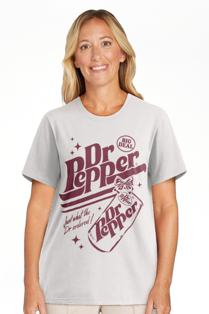 Dr Pepper Women's Graphic Tee with Short Sleeves, Sizes XXS-XXL | Walmart (US)
