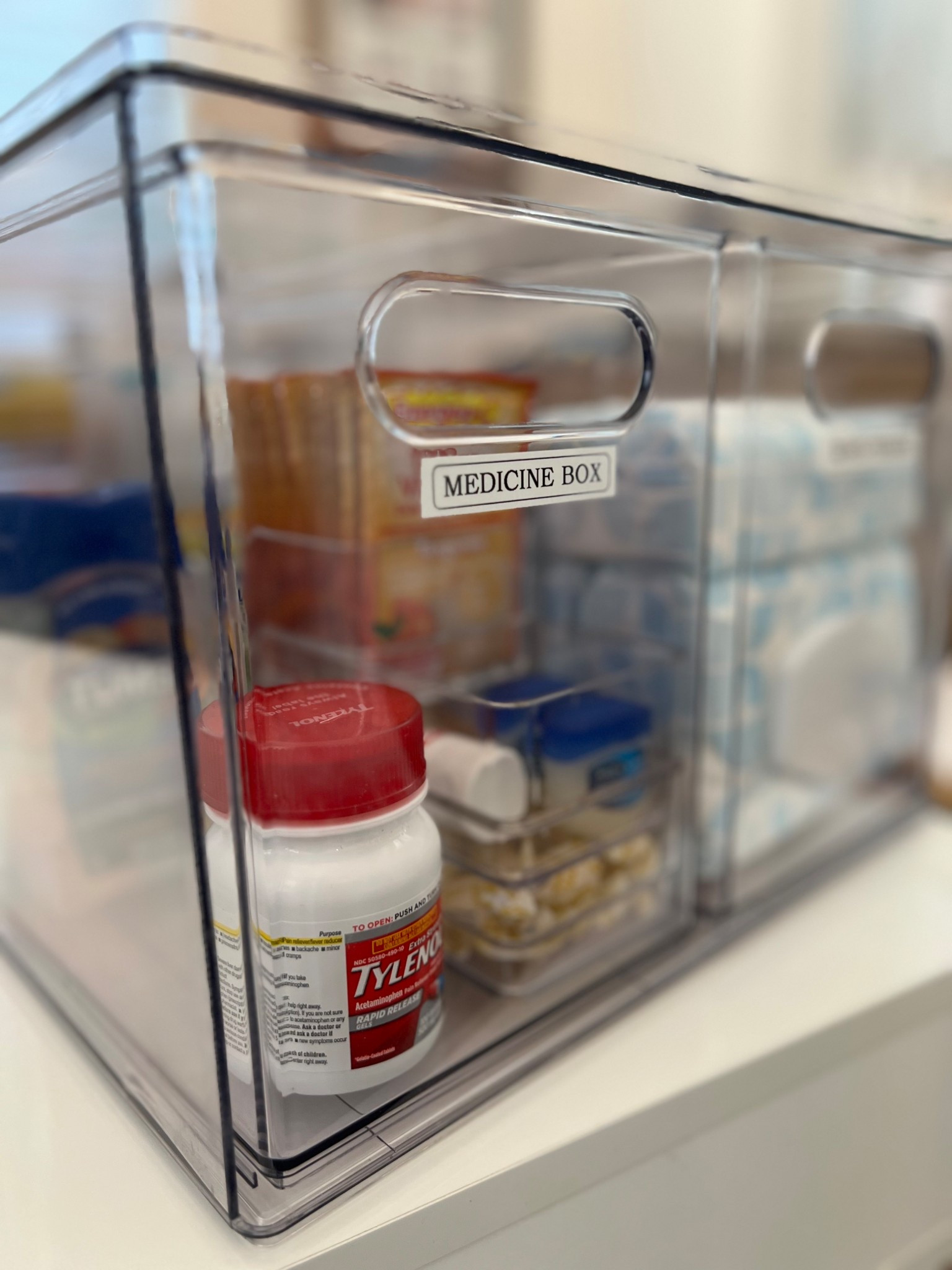 Dorm Medicine Kit.  #collegelife