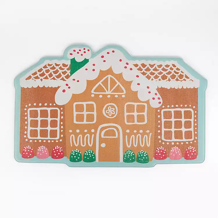Gingerbread House Kitchen Mat | Kirklands Home | Kirklands