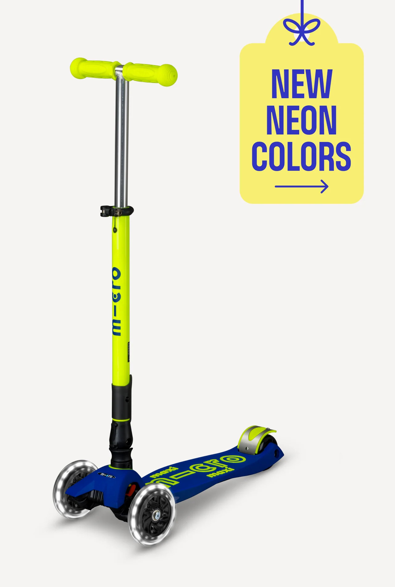 Micro Maxi Foldable LED | Child Scooter | Micro Kickboard | Micro Kickboard