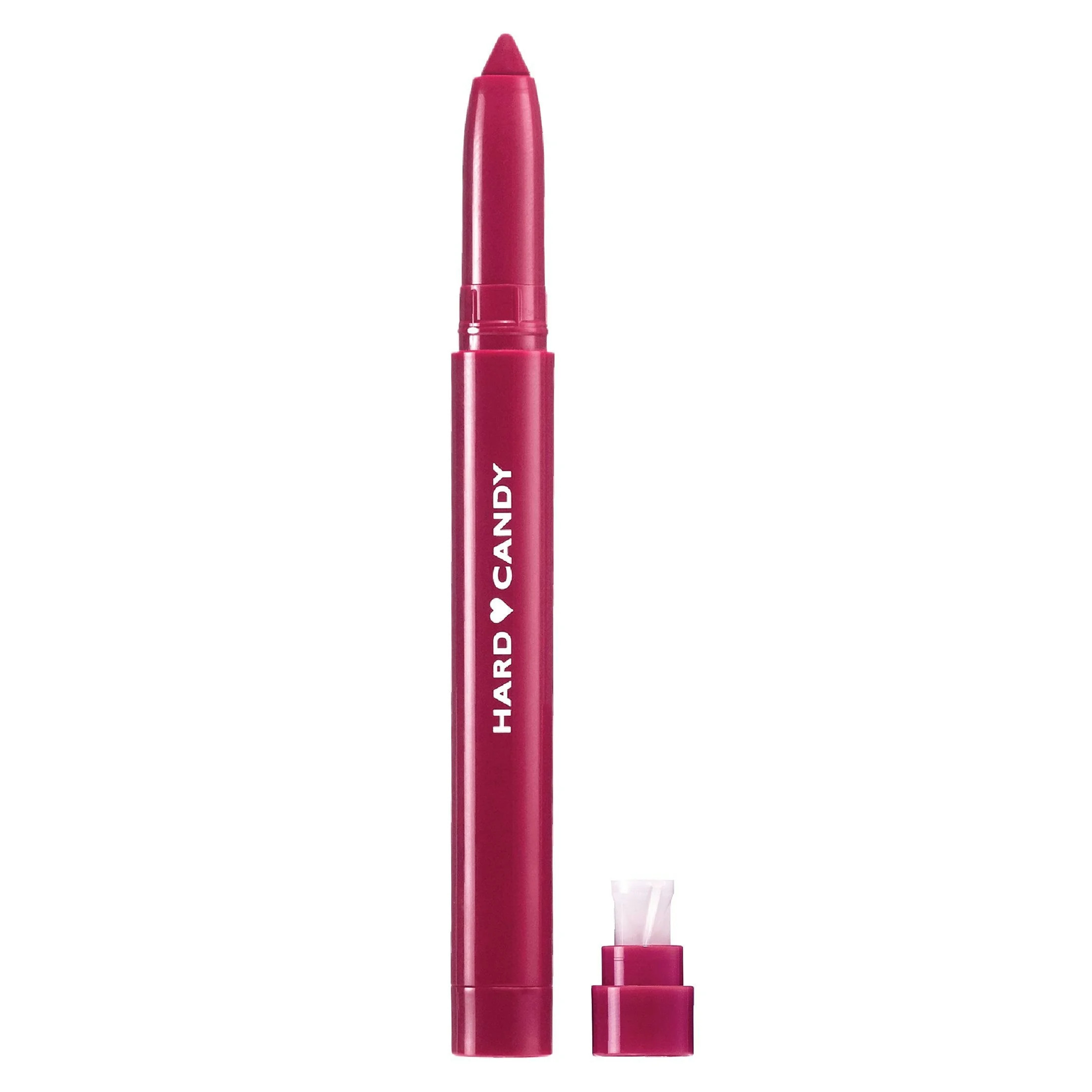 Hard Candy Lip Shine Lipstick Honeycomb, Berry Lip Color, Hydrating Lip Liner, Built-in Sharpener | Walmart (US)