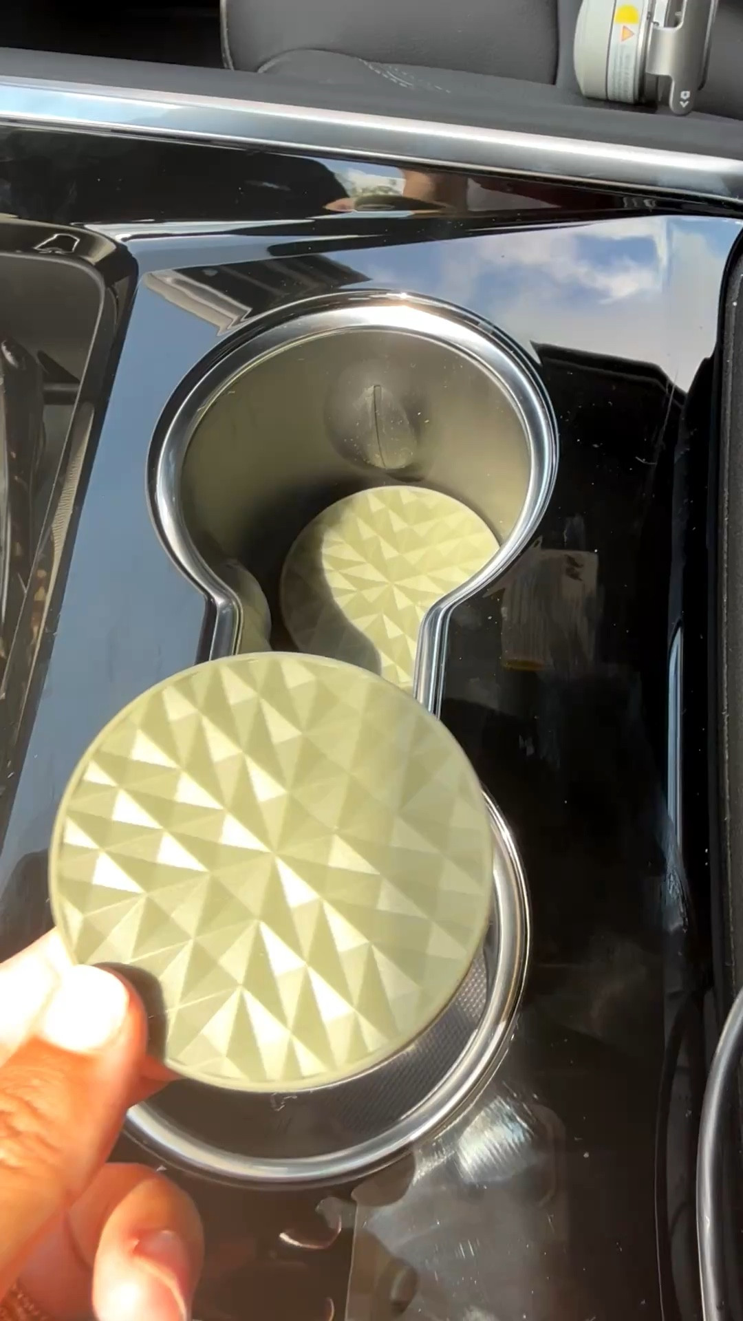 Momma got an upgraded car (tbh I miss my sequoia but do love my suburban) & I got these silicone cup holder coasters in an attempt to keep my gal clean! 

#LTKHome #LTKTravel #LTKmomlife