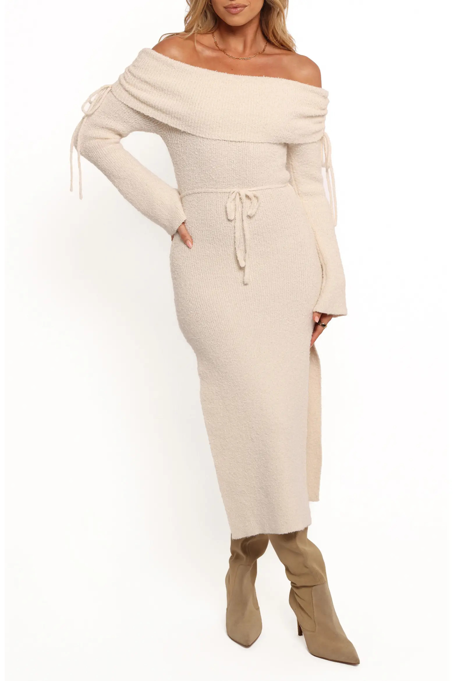 Annabelle Off the Shoulder Midi Sweater Dress (Women) | Nordstrom | Nordstrom