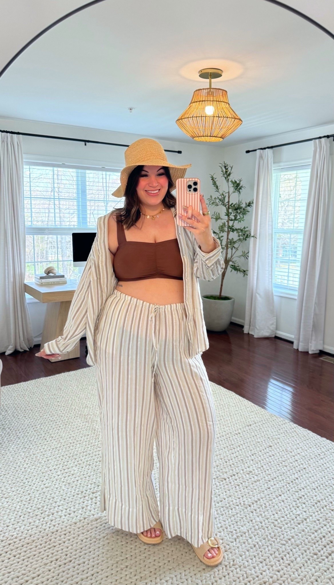 Aerie Spring Haul 🌸 20% off at aerie with in app code 

Bikini top - size XL
Striped pants- size XL tall
Button down top- size L

#LTKSeasonal #LTKMidsize #LTKTall