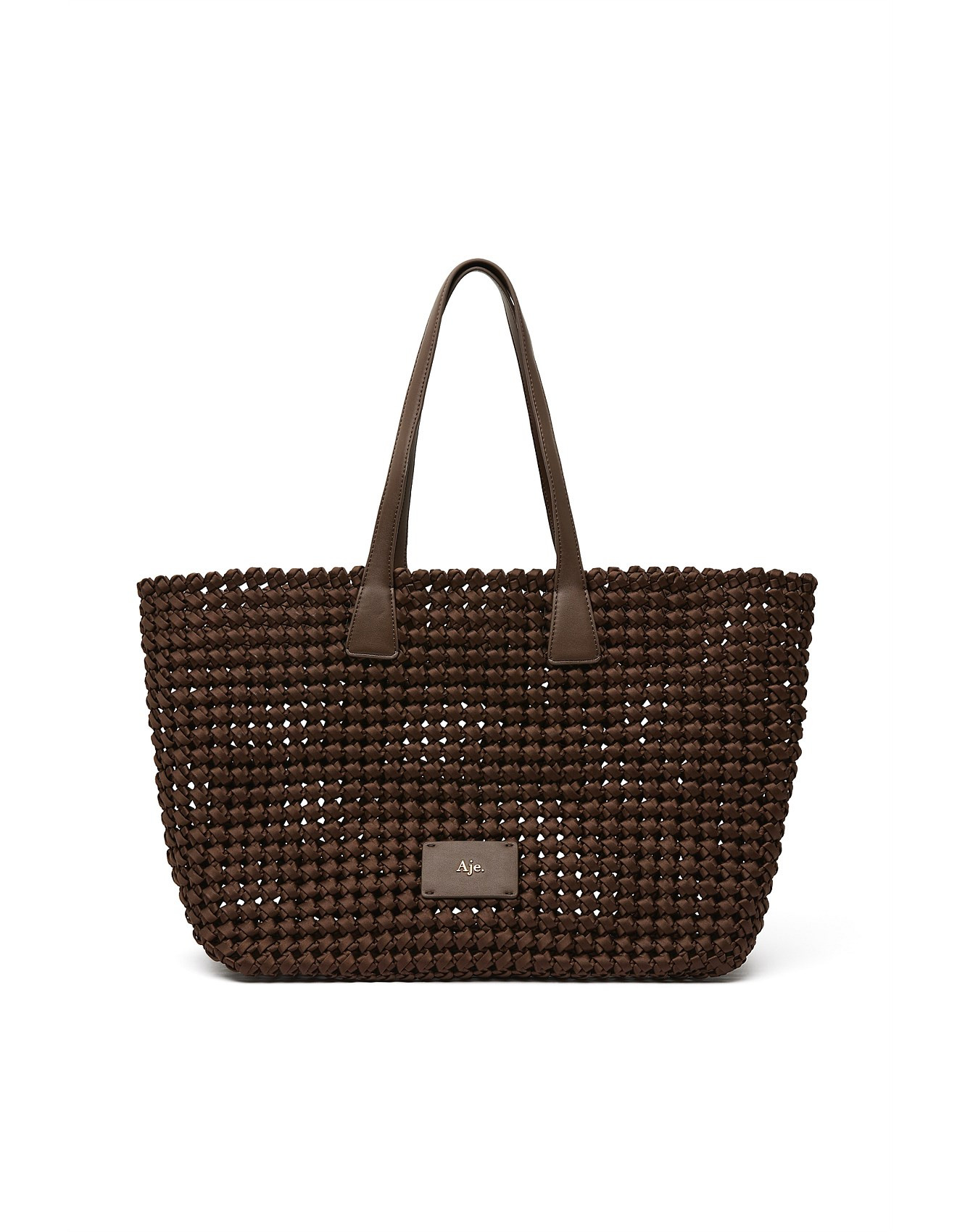 Carter Woven Tote | David Jones (Australia & New Zealand)