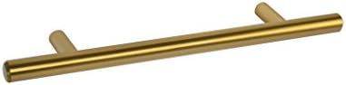 CKP Brand #3489-5 in. (128mm) Steel Bar Pull, Amber Gold | Amazon (US)