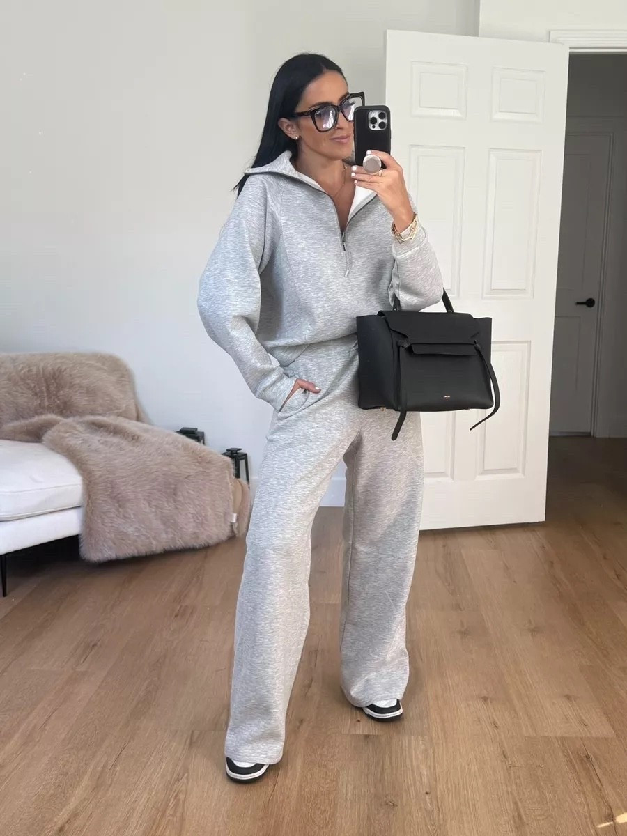 Feels like Spanx two piece set wearing size medium.

