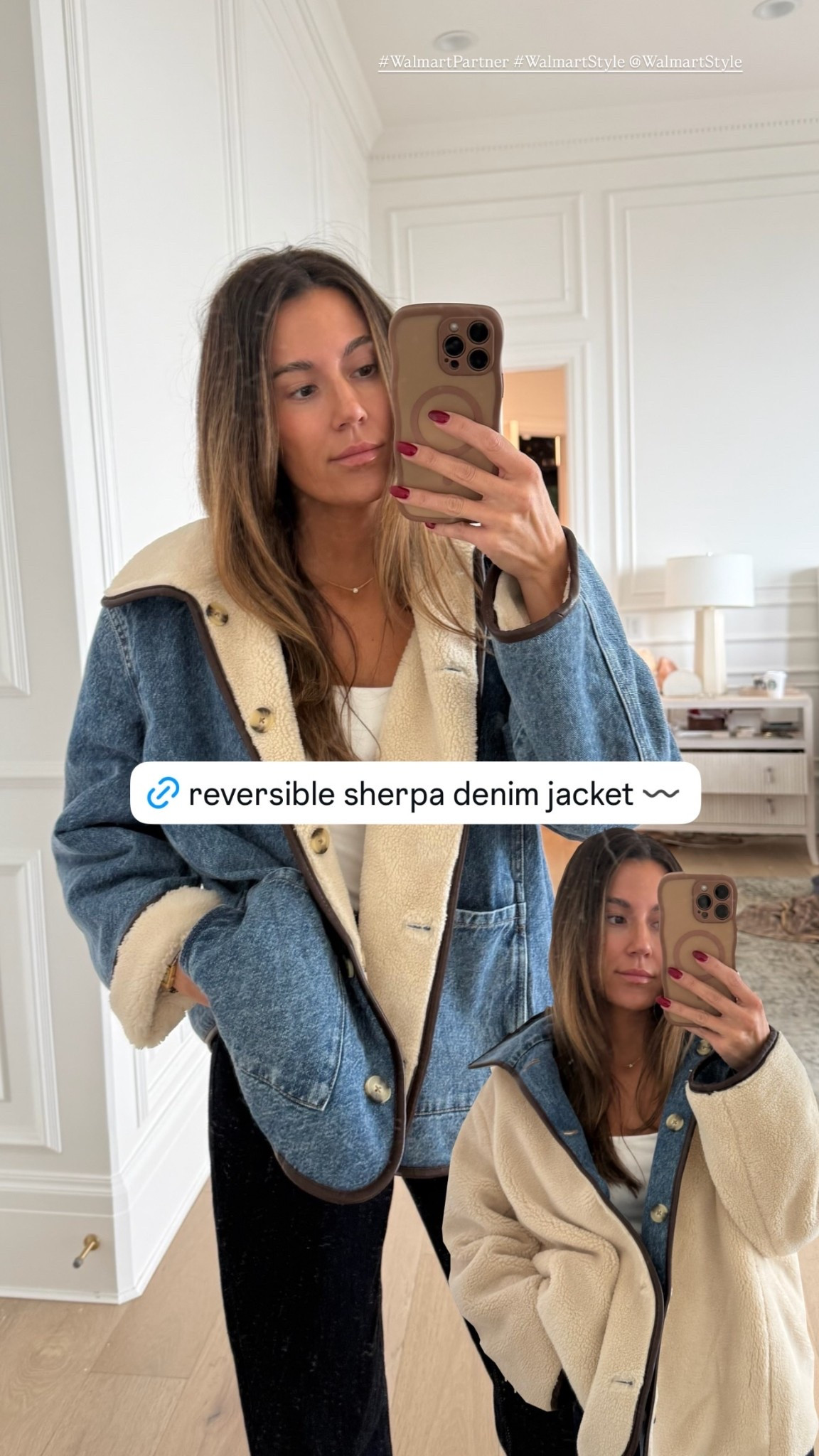 This reversible Sherpa / denim jacket is the best find!!  I’m wearing size 0

Fall outfit, fall fashion, jean jacket, Sherpa jacket, @Walmart

#LTKootd #LTKgrwm #LTKSeasonal