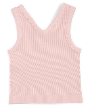 GB Big Girls 7-16 Sleeveless V-Neck Seamless Tank Top | Dillard's | Dillard's