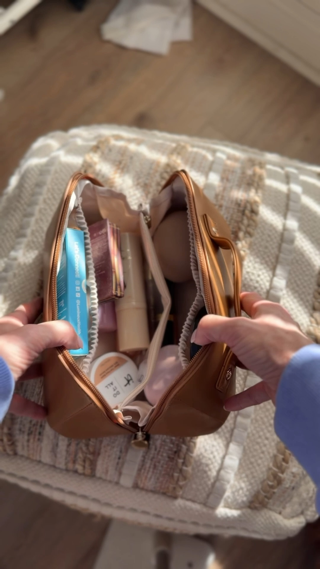 Some of my must have makeup products for travel. 

Beauty, skincare, travel bag, travel makeup bag, travel accessories

#LTKTravel #LTKBeauty #LTKmorningroutine