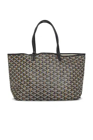 FWRD Renew Goyard Saint Louis PM Tote Bag in Black from Revolve.com | Revolve Clothing (Global)