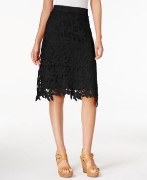 Jpr Floral-Lace Skirt | Macys (US)