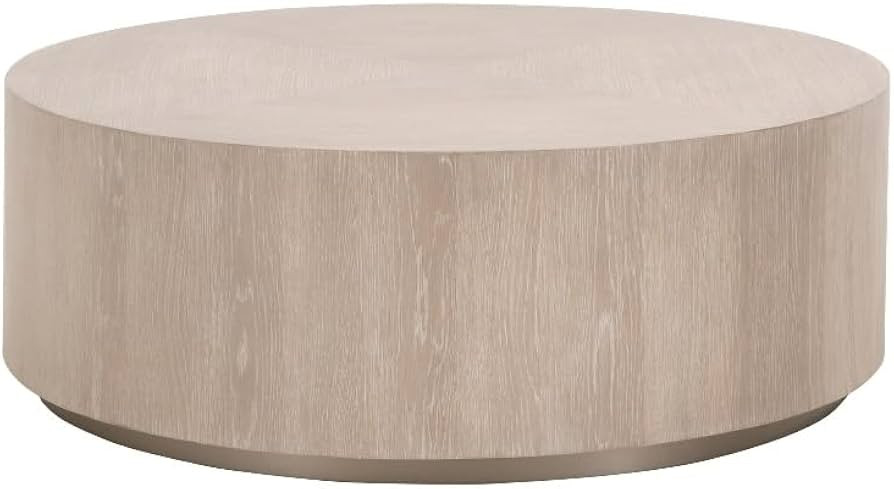 Star International Furniture District Roto Wood Large Coffee Table in Gray | Amazon (US)