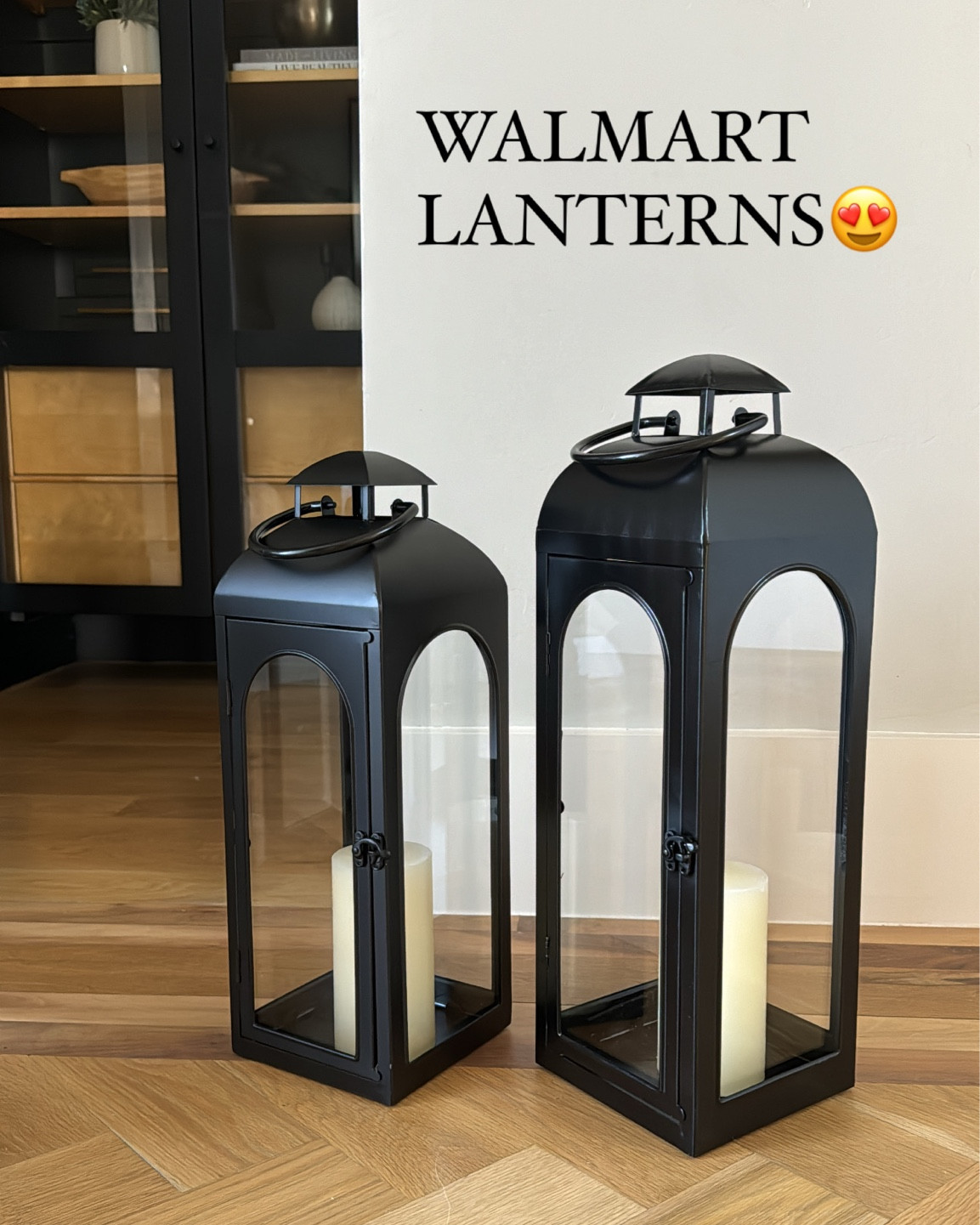 L O V E!!! So similar, yet way more affordable than the Pottery Barn lanterns!




#LTKhome #LTKstyletip #LTKSeasonal