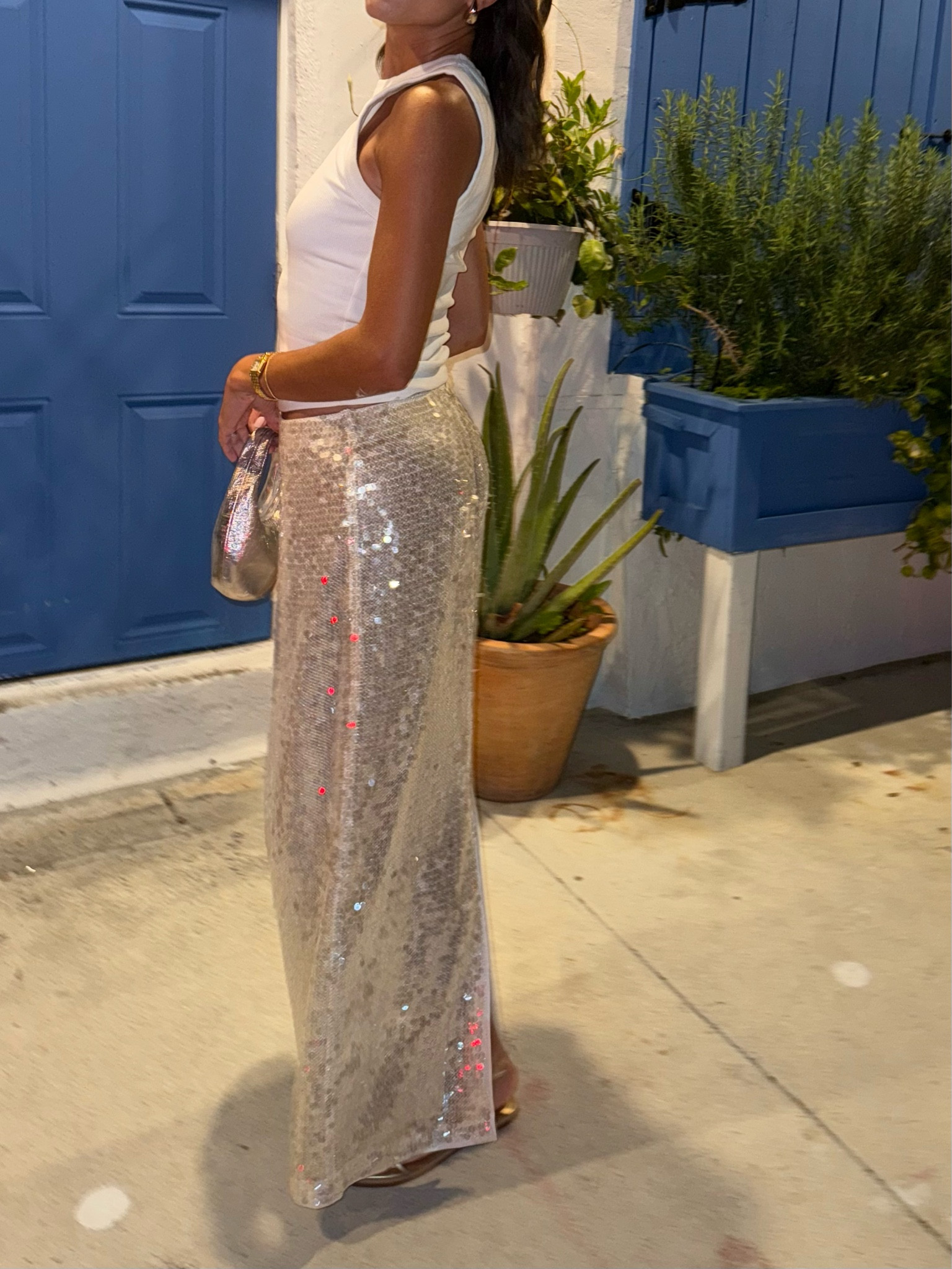 Vacation outfit ✨ size Small tank, exact sequin skirt is sold out but linked similar! 

#LTKHoliday #LTKStyleTip