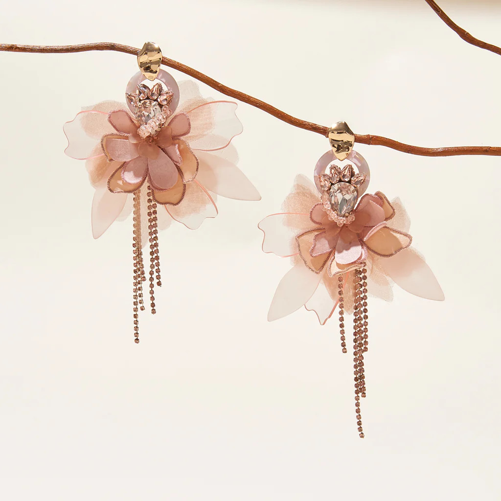 Liv Earrings Pink | Mignonne Gavigan