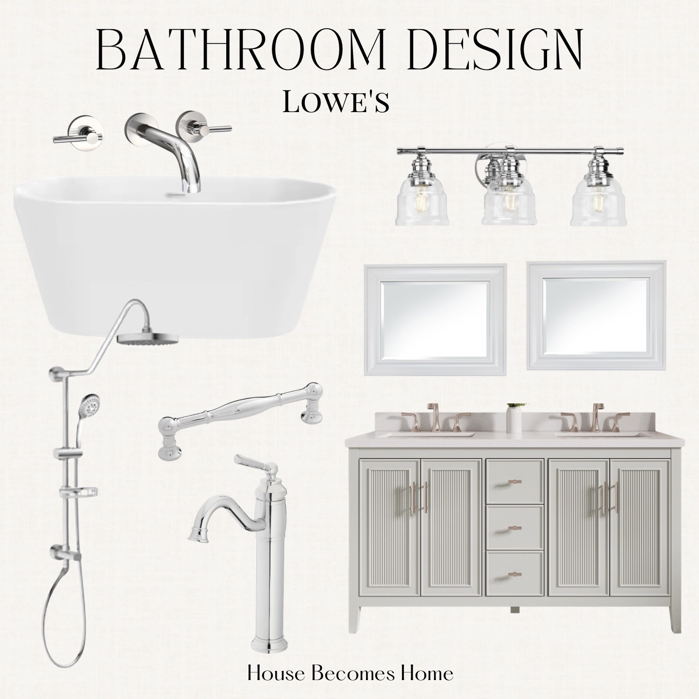 Bathroom design Lowe’s 🙌🏻🙌🏻

#LTKdayinmylife #LTKSeasonal #LTKHome