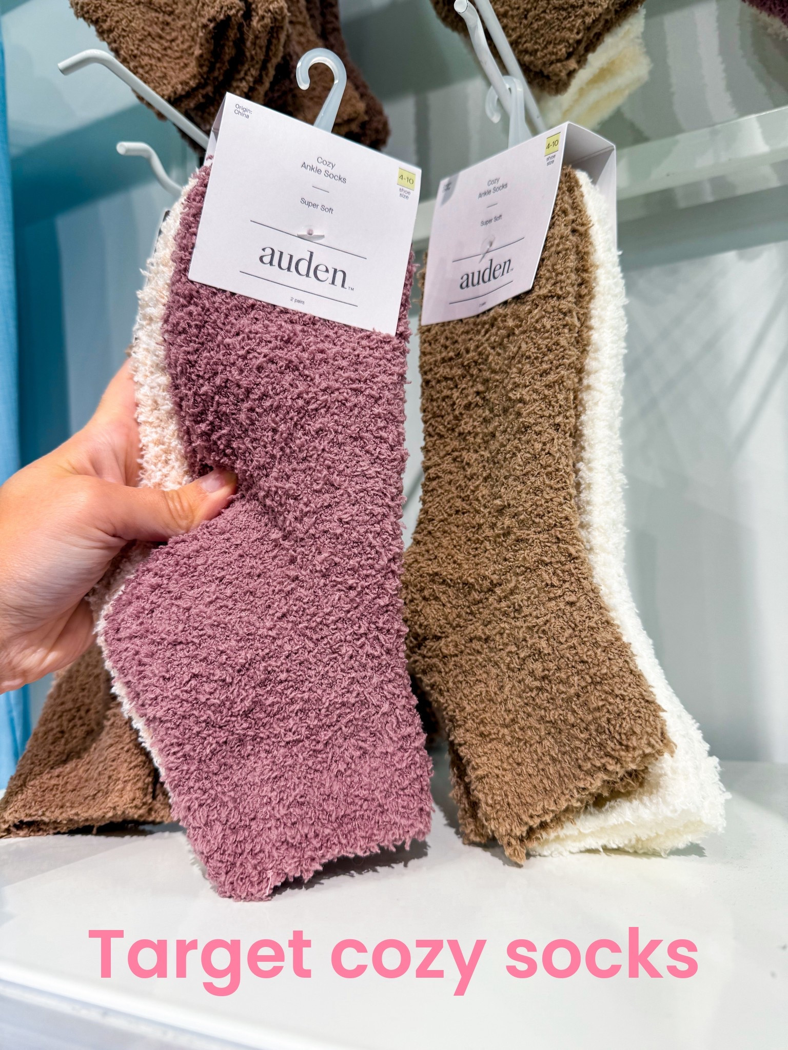 Target cozy socks! 

#LTKSaleAlert #LTKFindsUnder50 #LTKFindsUnder100