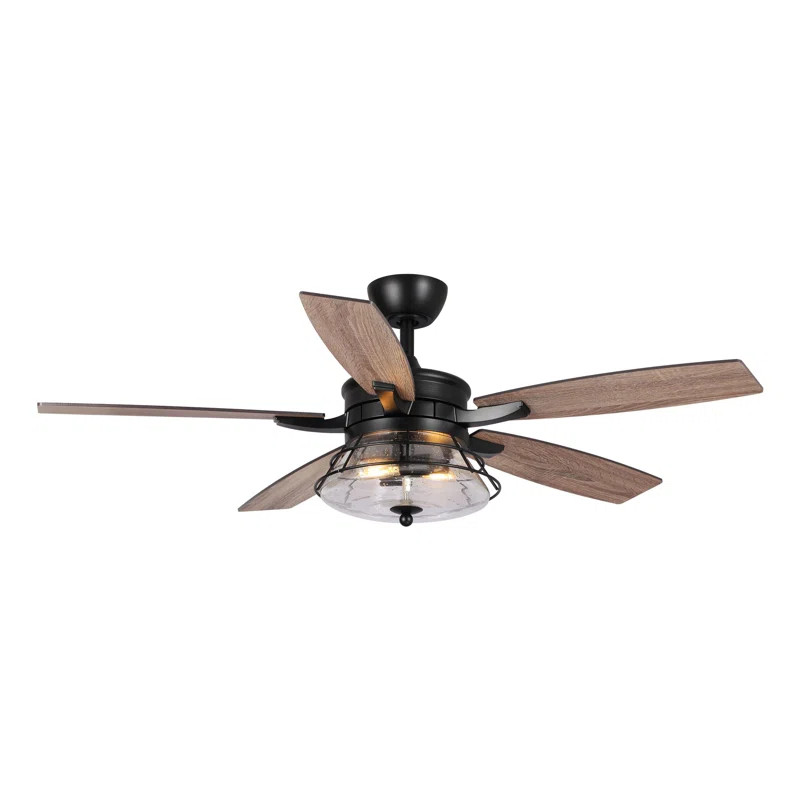 Gaspard 52'' Ceiling Fan with Light Kit | Wayfair North America