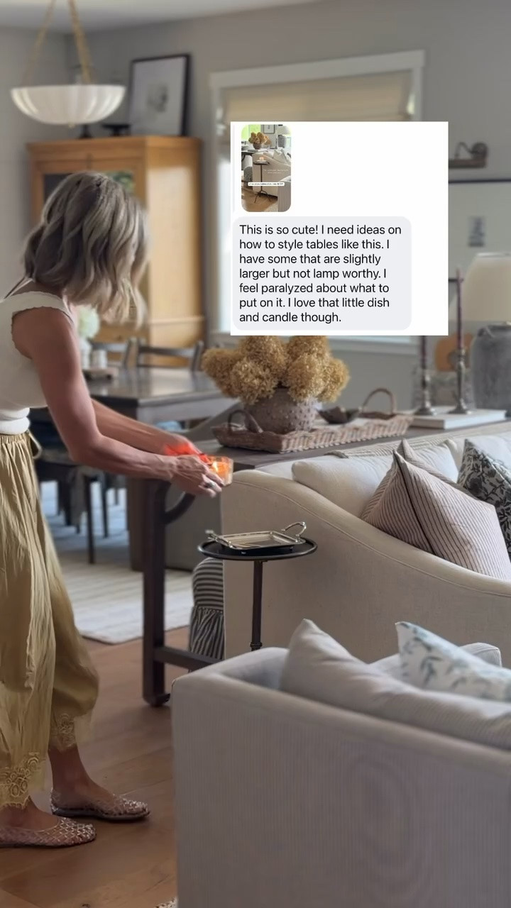 You asked, I answered ☺️ My 4 favorite ways to style a small side table for a classic, traditional home style. 🙌🏻

#LTKHome
