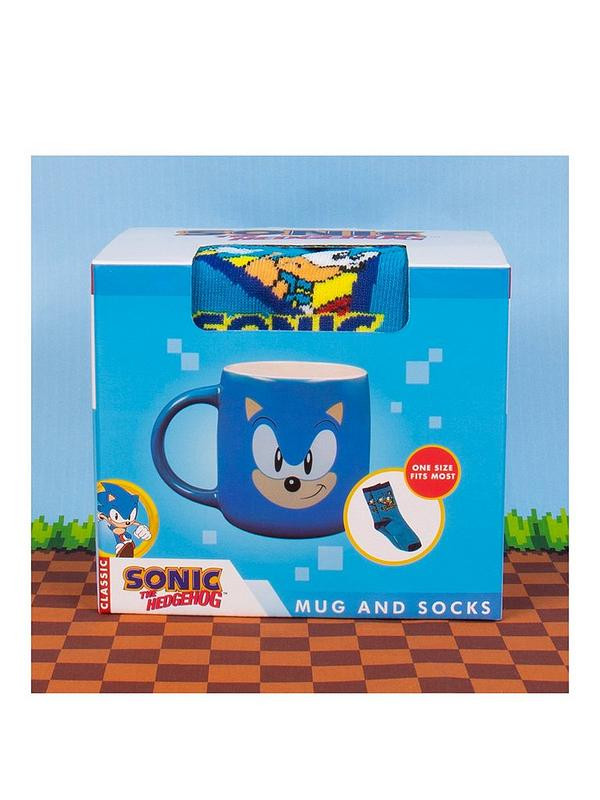 Sonic the Hedgehog Sonic Mug and Sock set | Very (UK)