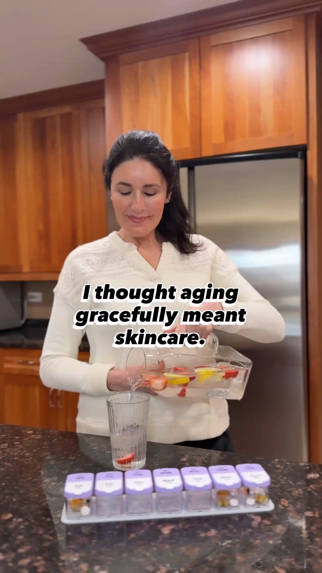 I used to organize lip gloss… now it’s a weekly supplement organizer 😂
Travel pill organizer | daily vitamins | over 50 wellness must-have

#LTKOver40 #LTKBeauty #LTKselfcare