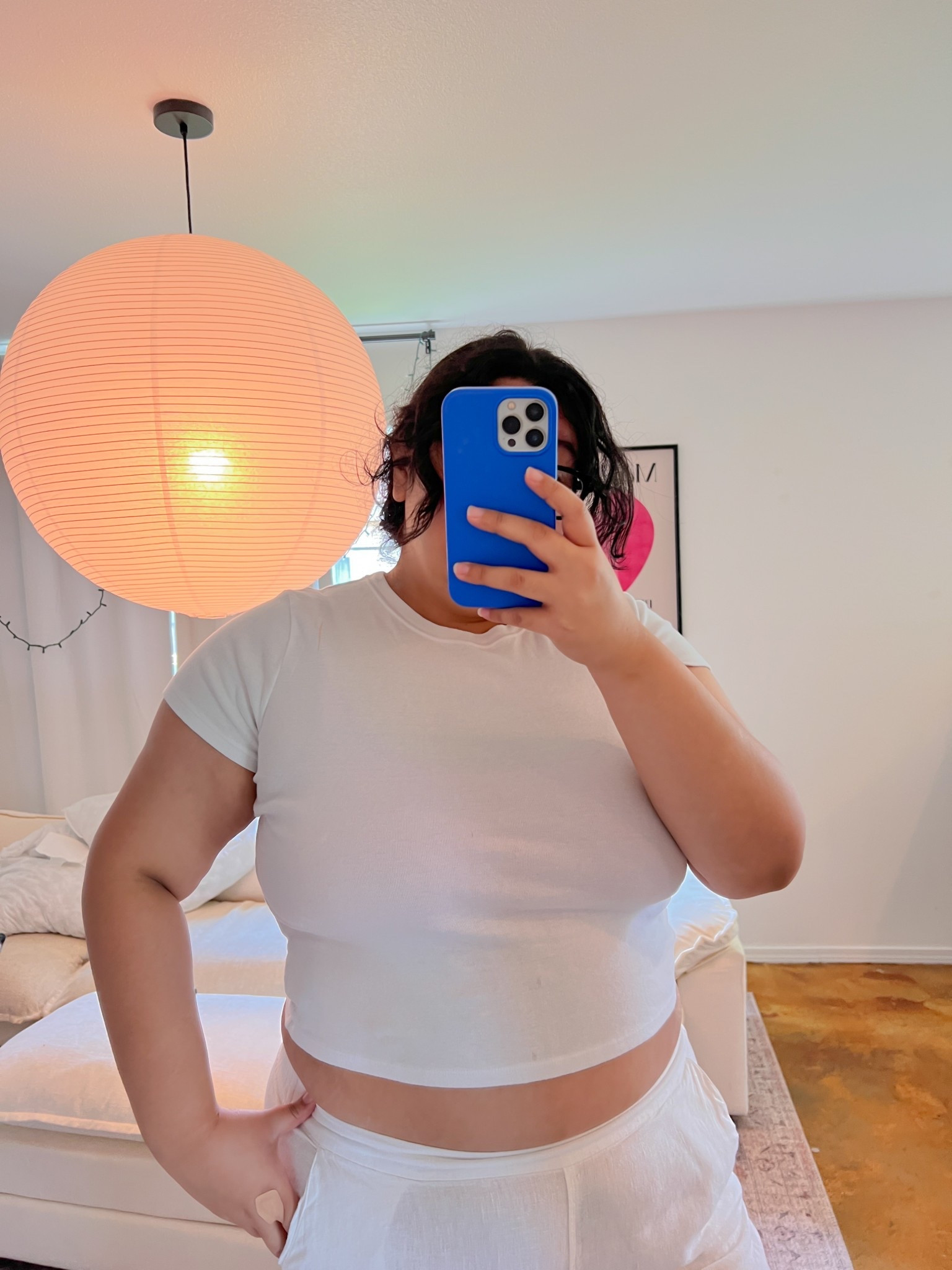 Comfy white tee you can wear all summer under $20. Great basic to add to your closet 

Bottoms: are old linen pants from chicos 

#LTKSummerEdit #LTKPlusSize #LTKFindsUnder50