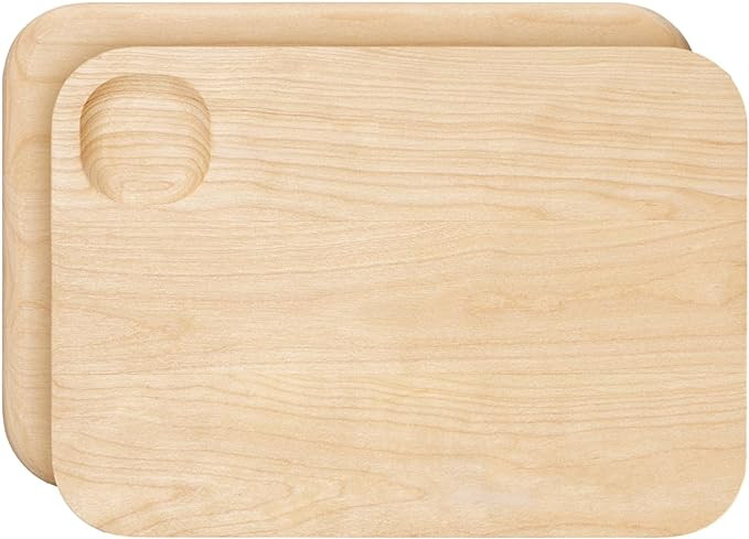 Caraway Cutting Board - Small (10 x 7”) - Double Sided Wood Cutting Board - Made From FSC-Certi... | Amazon (US)