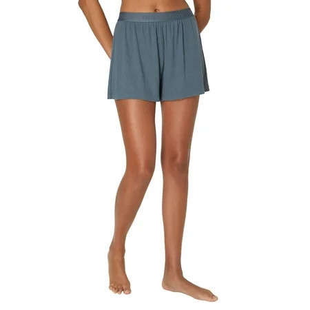 Hanes Originals Women's SuperSoft Comfywear Rib Sleep Shorts, Sizes S to 2X | Walmart (US)