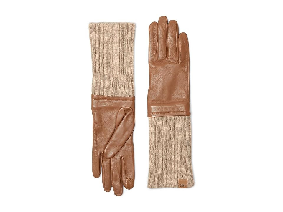 UGG Luxe Glove Dress Women's Gloves Sand Castle : LG, Acrylic/Nylon/Wool | Zappos