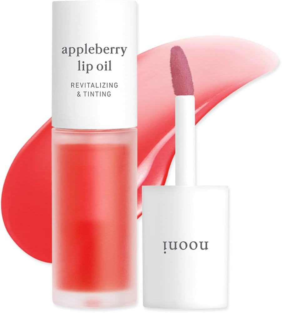 NOONI Korean Lip Oil - Appleberry | Long-Lasting, Moisturizing, Plumping, Revitalizing for Dry Li... | Amazon (US)