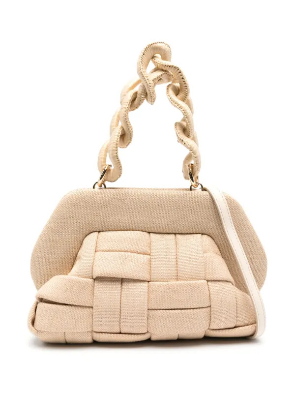 Themoirè Tia Weaved Bag  | Neutrals | FARFETCH | Farfetch Global