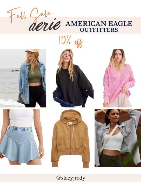 Aerie & American Eagle Outfitters sale. Casual fall outfits. Loungewear 

#LTKSale #LTKstyletip #LTKunder50