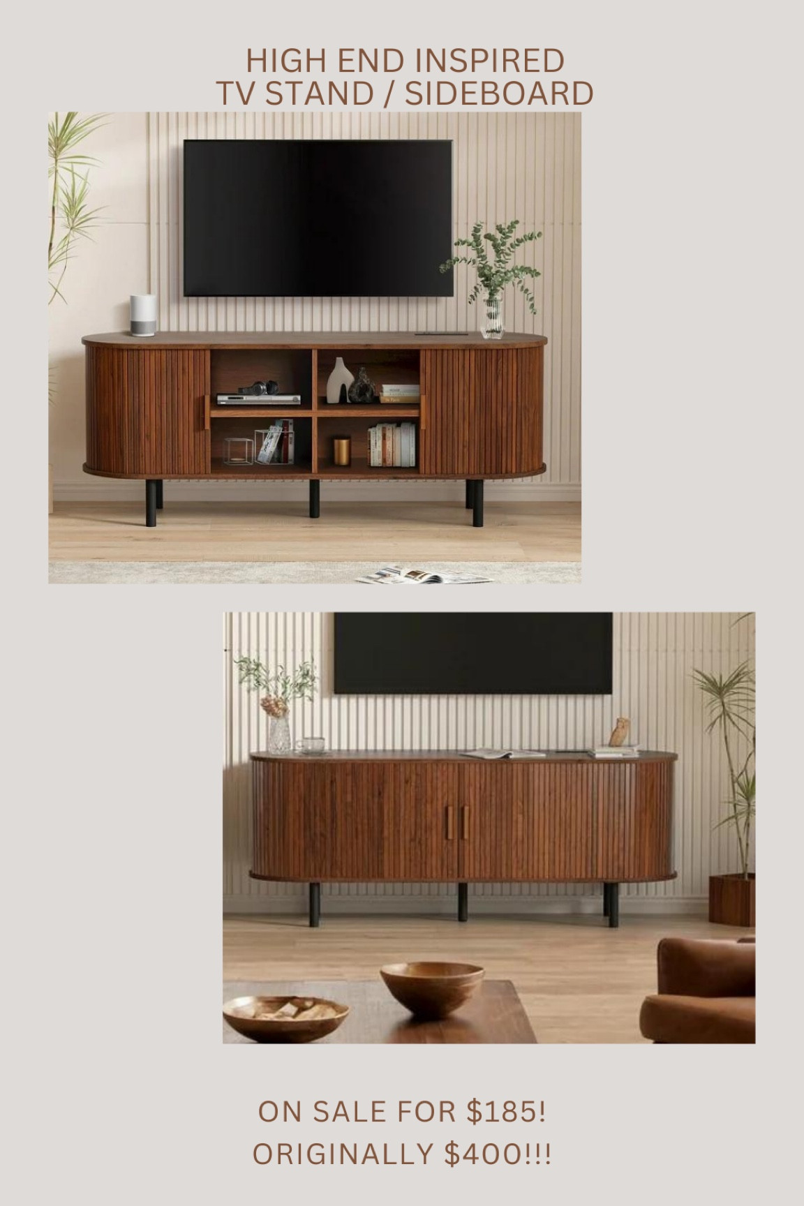 Amazing sale for this high end inspired sideboard / tv stand!!! Only $185 and originally $400!!!

#LTKHome #LTKStyleTip #LTKSaleAlert