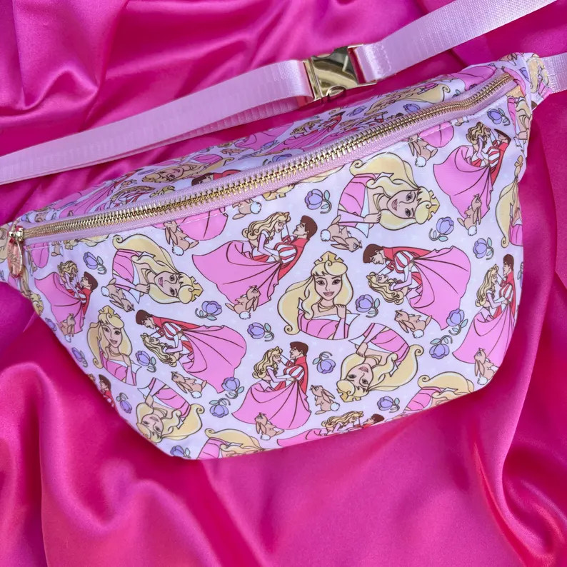 Sleepy Princess XL Belt Bag | Crossbody | Bum Bag| XL Fanny Pack | Theme Park Bag - Etsy | Etsy (US)