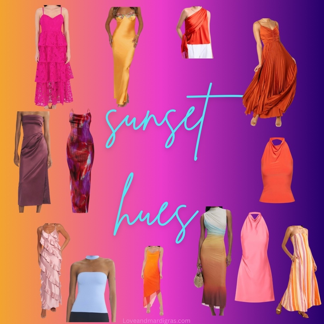 The theme for the dress code is sunset 

#LTKSeasonal