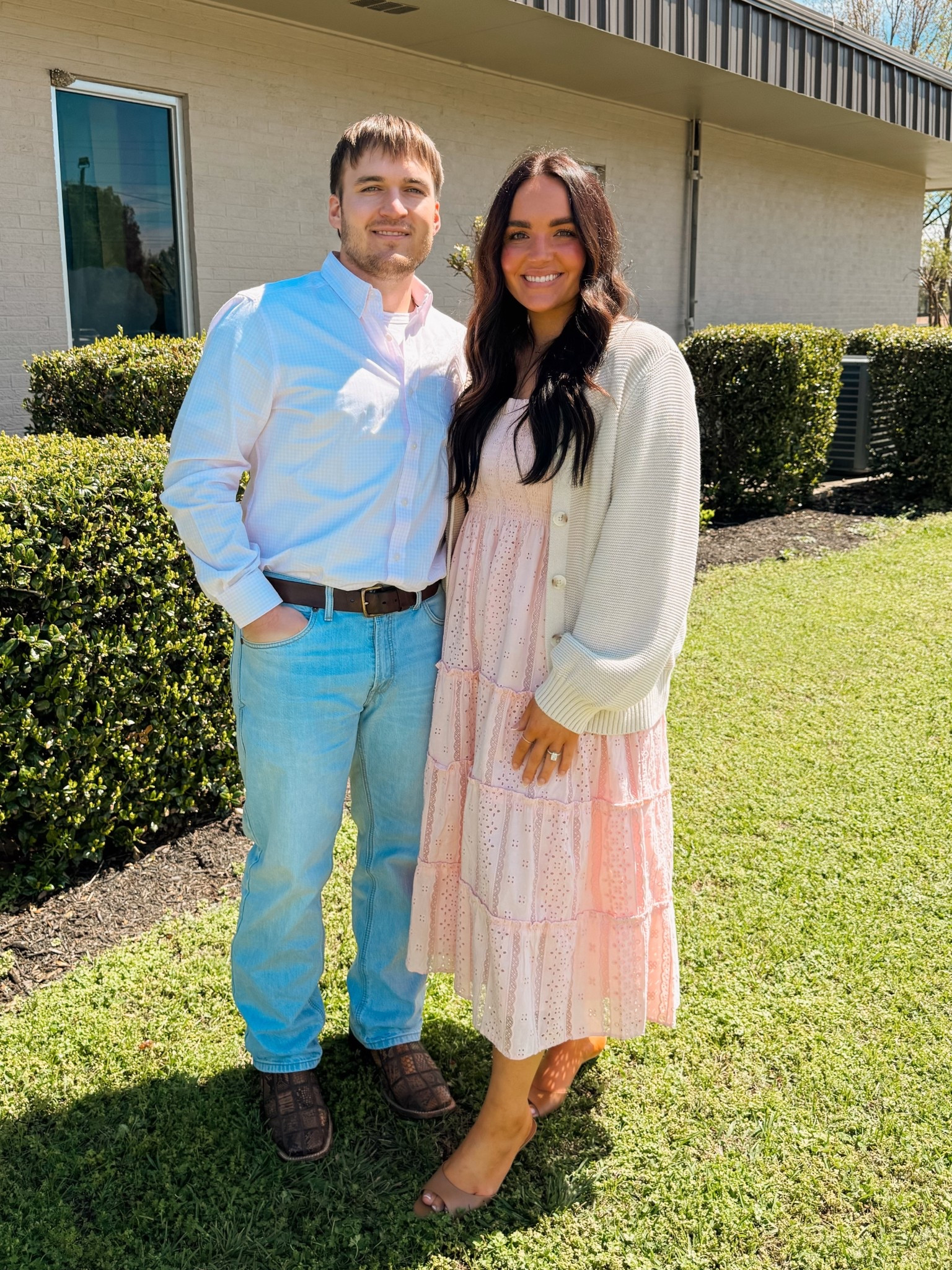 Wearing a size XL in the cardi and Medium in the dress🥰✝️ #Easterdress 

#LTKSeasonal