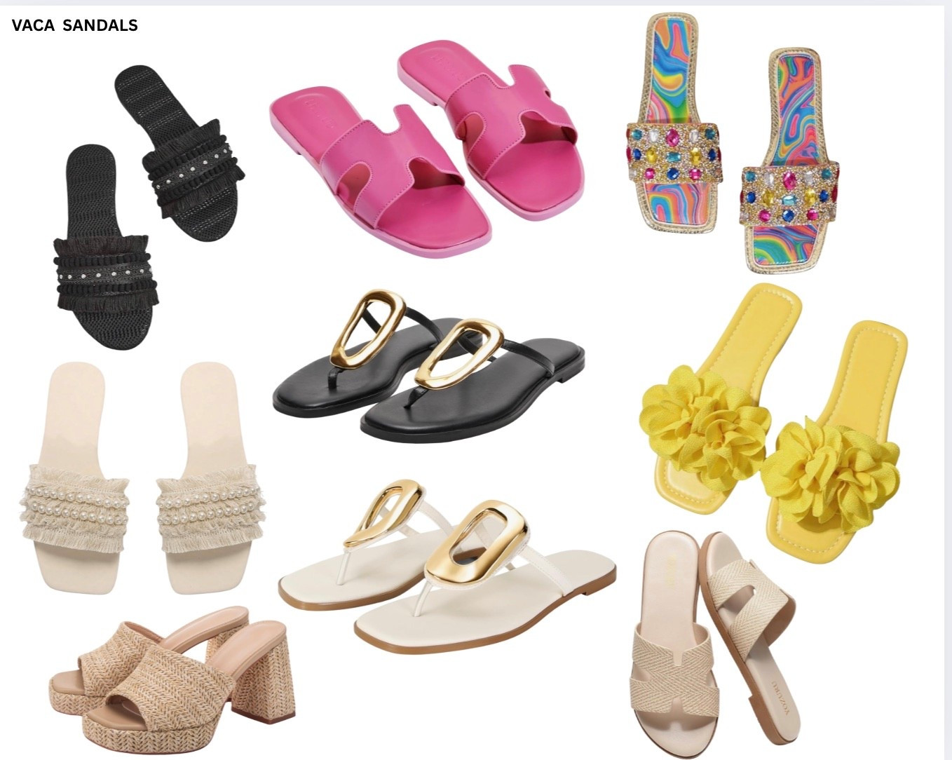 Elevate your look with these chic vaca sandals. 

#LTKFindsUnder50 #LTKTravel #LTKootd