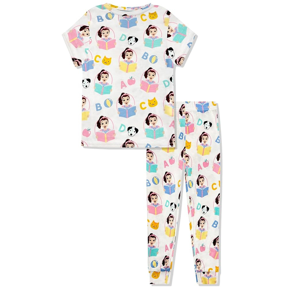 Ms. Rachel 2 Piece Pajama Set - Toddler Girls Boys PJ Set, Short Sleeve Shirt & Pants - Kids Slee... | Amazon (US)