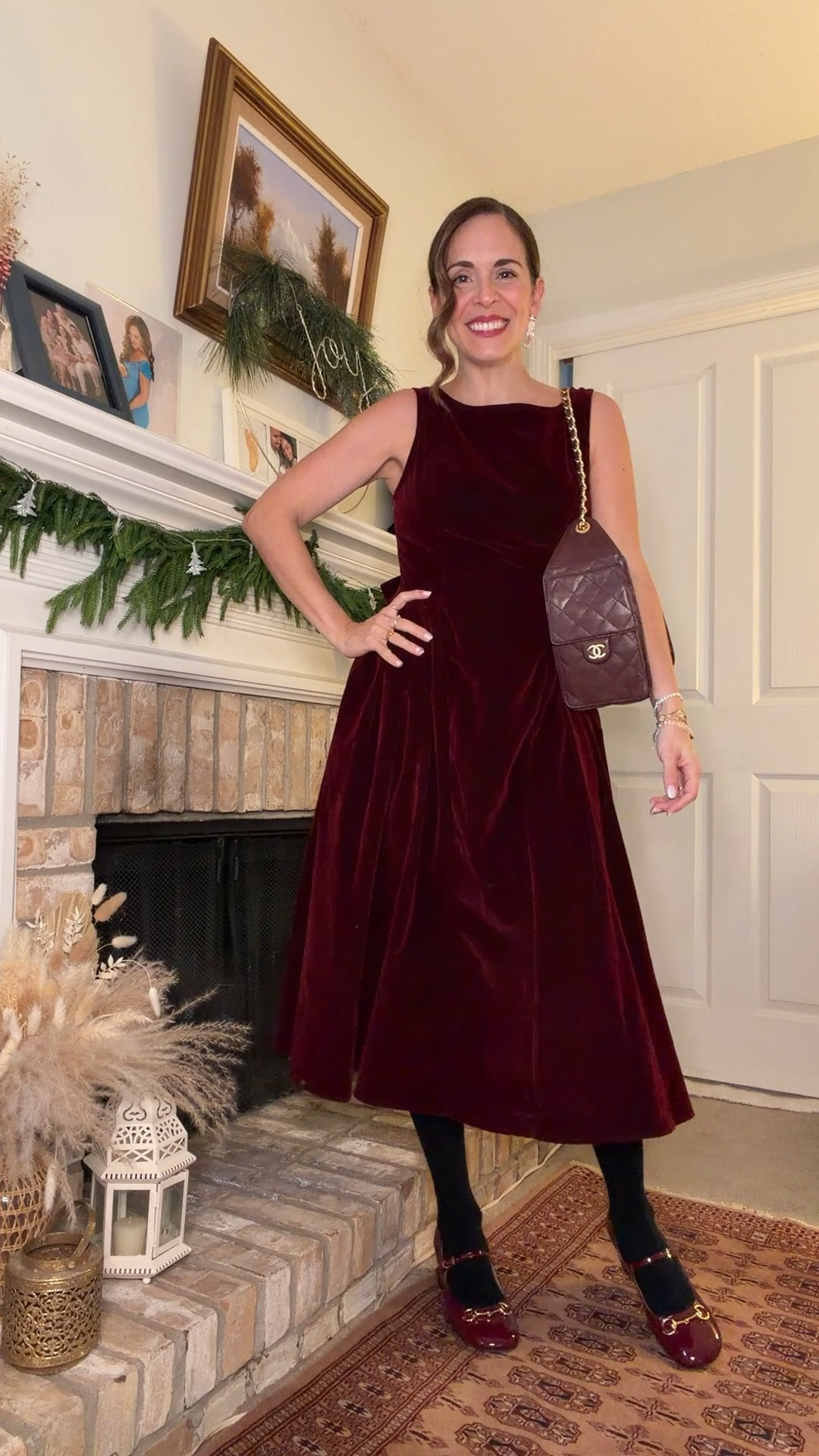 Got dressed up for a belated holiday party (& introducing my push gift hehe - see IG stories about my designer affordability hack) & loving this bow velvet scoop back dress with matching accessories! Feeling so good at 3.5 weeks postpartum & we got out to a party with a newborn and a toddler in the winter which amazes me lol!!! All linked to shop 🎀 ✨🥳

#LTKFindsUnder100 #LTKSeasonal #LTKSaleAlert