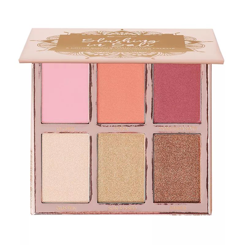 BH Cosmetics Blushing in Bali 6 Color Blush & Highlighter Palette | Kohl's