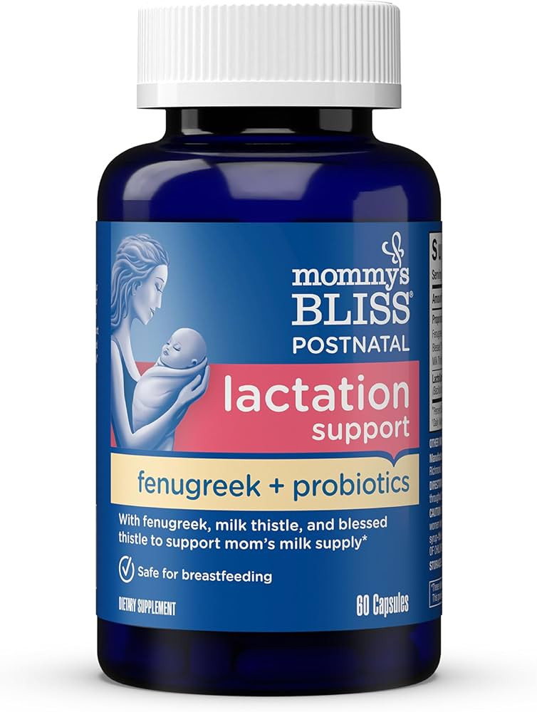 Mommy's Bliss Postnatal Lactation Support Supplement with Probiotics: Support Breastfeeding Milk ... | Amazon (US)