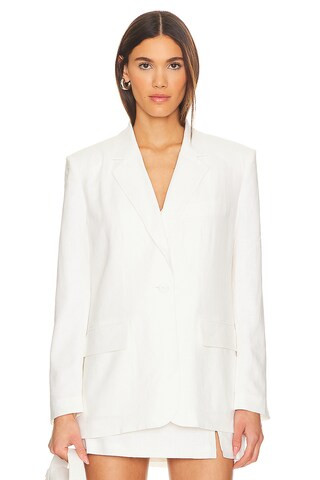 Steve Madden Imaan Blazer in Coconut Milk from Revolve.com | Revolve Clothing (Global)
