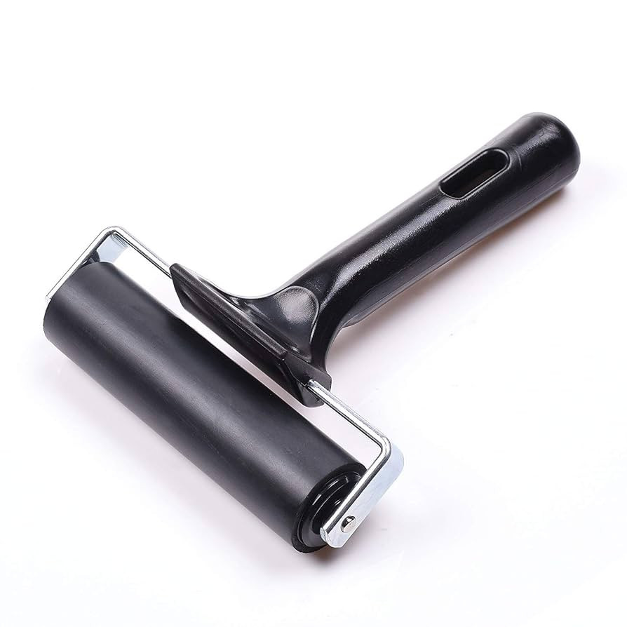 4-Inch Rubber Brayer Roller for Printmaking, Great for Gluing Application Also. (Original Version... | Amazon (US)