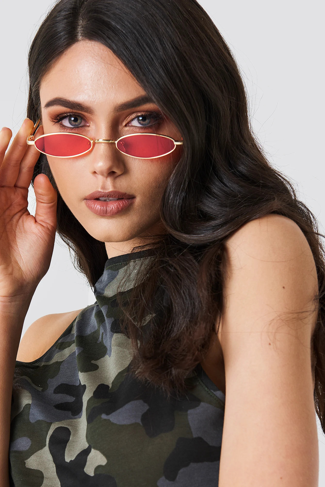 Retro Small Oval Sunglasses | NA-KD Global